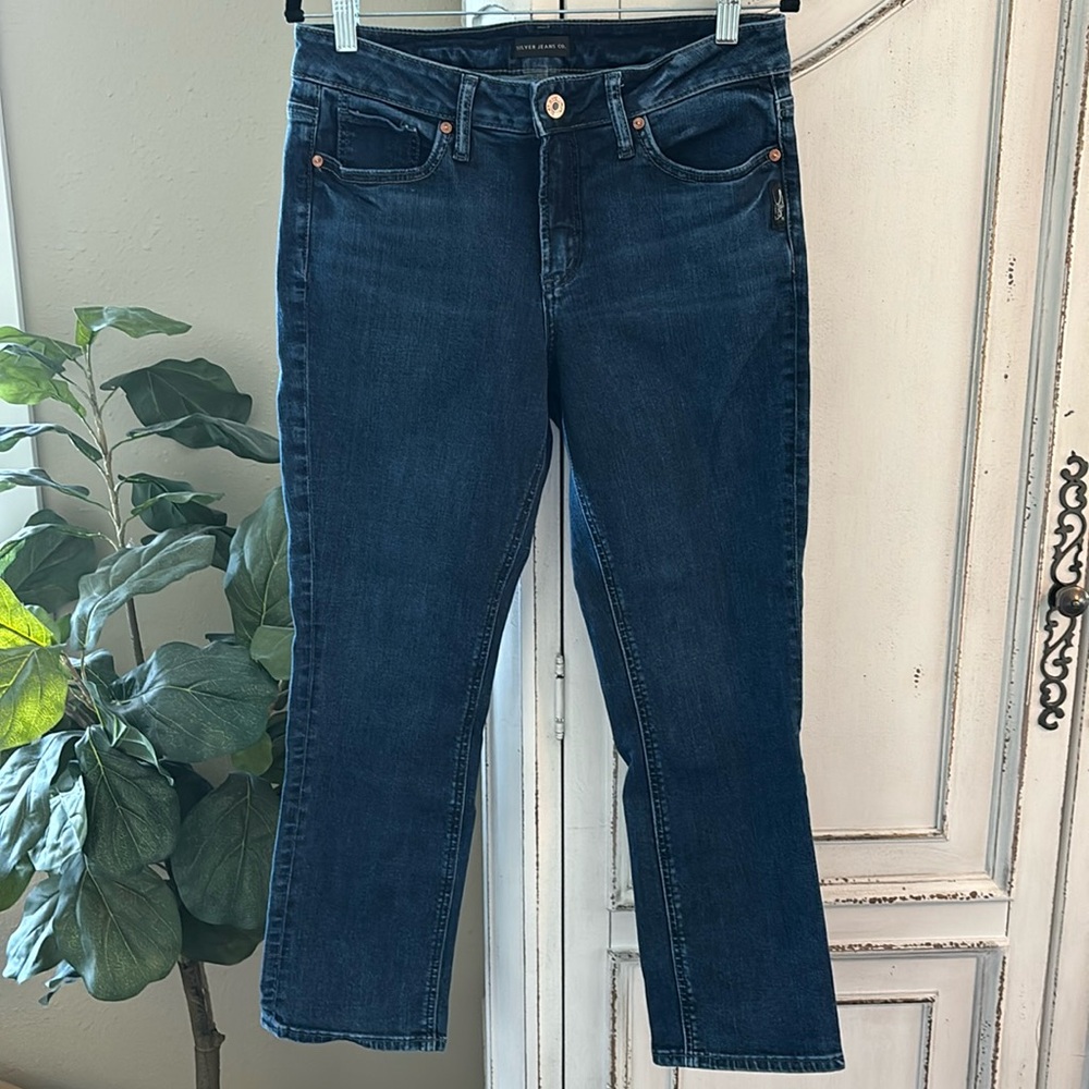 Silver Jeans Suki Capri Pants, Women’s size W30/L23.5 Stretch